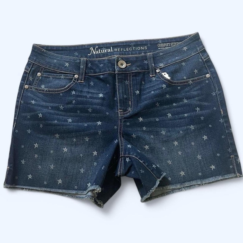 Natural Reflections Star Denim Shorts